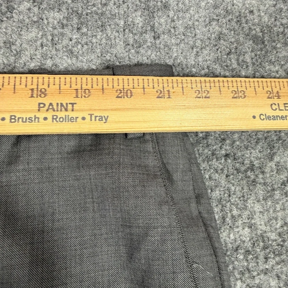 Peter Millar Suit 2 Button Mens 48R (Fits 46S) Grey 100% Wool 42x29 EUC Canada